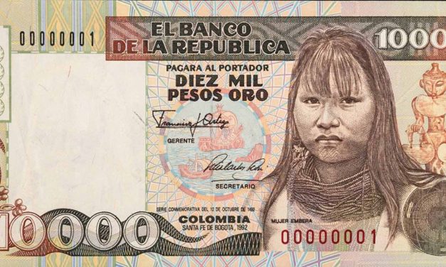 La dette symbolique de la banque de la république de Colombie