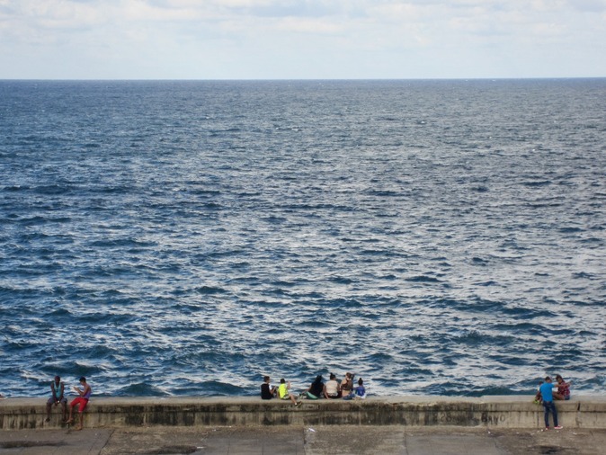 Imagen del mar Caribe