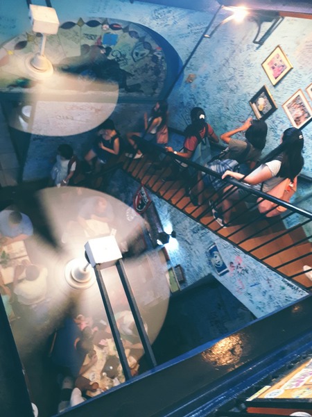 Perspectiva de una casa desde el primer piso